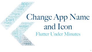 Change App name and icon | Flutter screenshot 4
