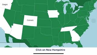 [Former WR] Seterra - The U.S.: 50 States (Pin, Mobile App) 0:49 screenshot 4