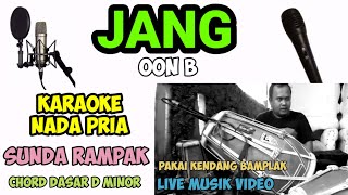 POP SUNDA KARAOKE JANG NADA PRIA VERSI KENDANG RAMPAK