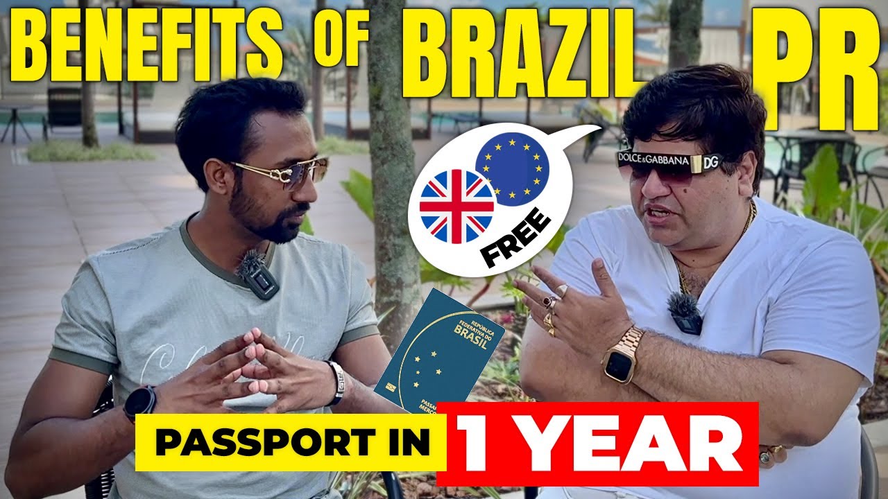 WHY You Should Get a PR of BRAZIL | How to Get Permanent Residence ...