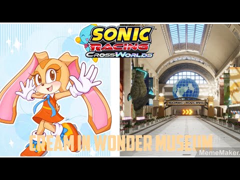Sonic Racing CrossWorlds: Cream in Wonder Museum