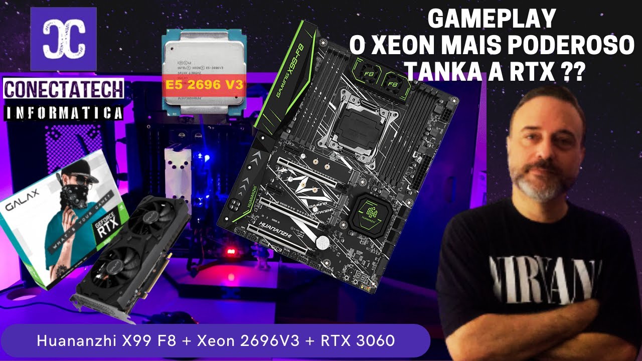 Xeon E5 2696 V3 + RTX 3060 + X99 F8 Unlock Turbo Boost S3Hack tool