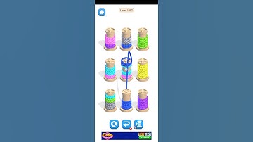 Rope Color Match 3D Level 1487