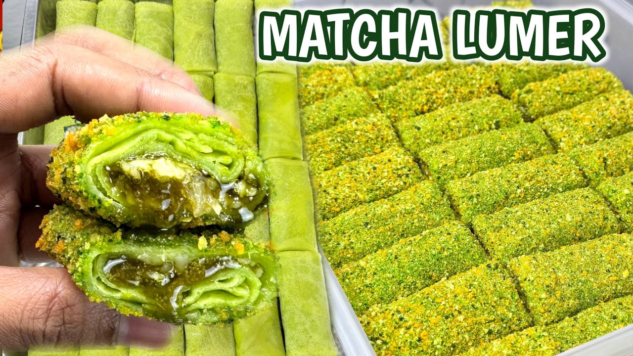 PERTAMA COBA LANGSUNG SUKA 😍 RENYAH DI LUAR, LEMBUT, LUMER DI DALAM | RISOL ISI KEJU MATCHA CRUNCHY