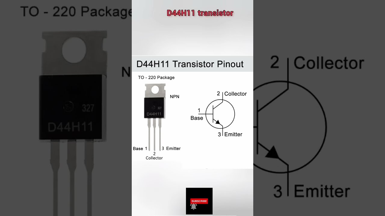 D44H11 TRANSISTOR (BJT) TO220 ''AZIENDA DEL REGNO UNITO DAL 1983 NIKKO