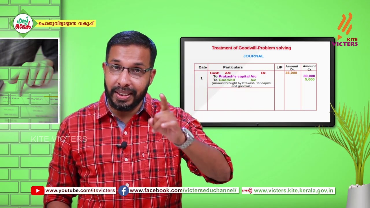 KITE VICTERS Plus two Accountancy Class 22 (First Bell-ഫസ്റ്റ് ബെല്‍)