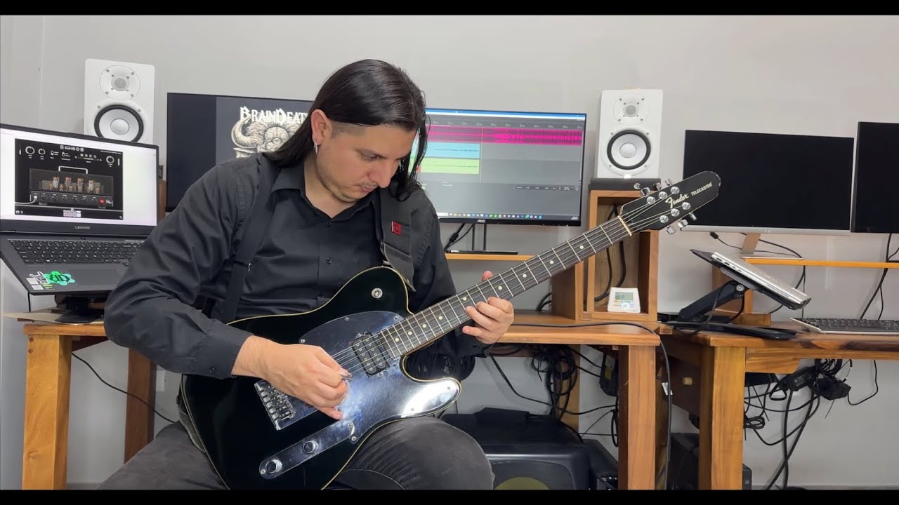 Brain Death - Transcendental Moment (Guitar and Bass Playthrough) Instrumental