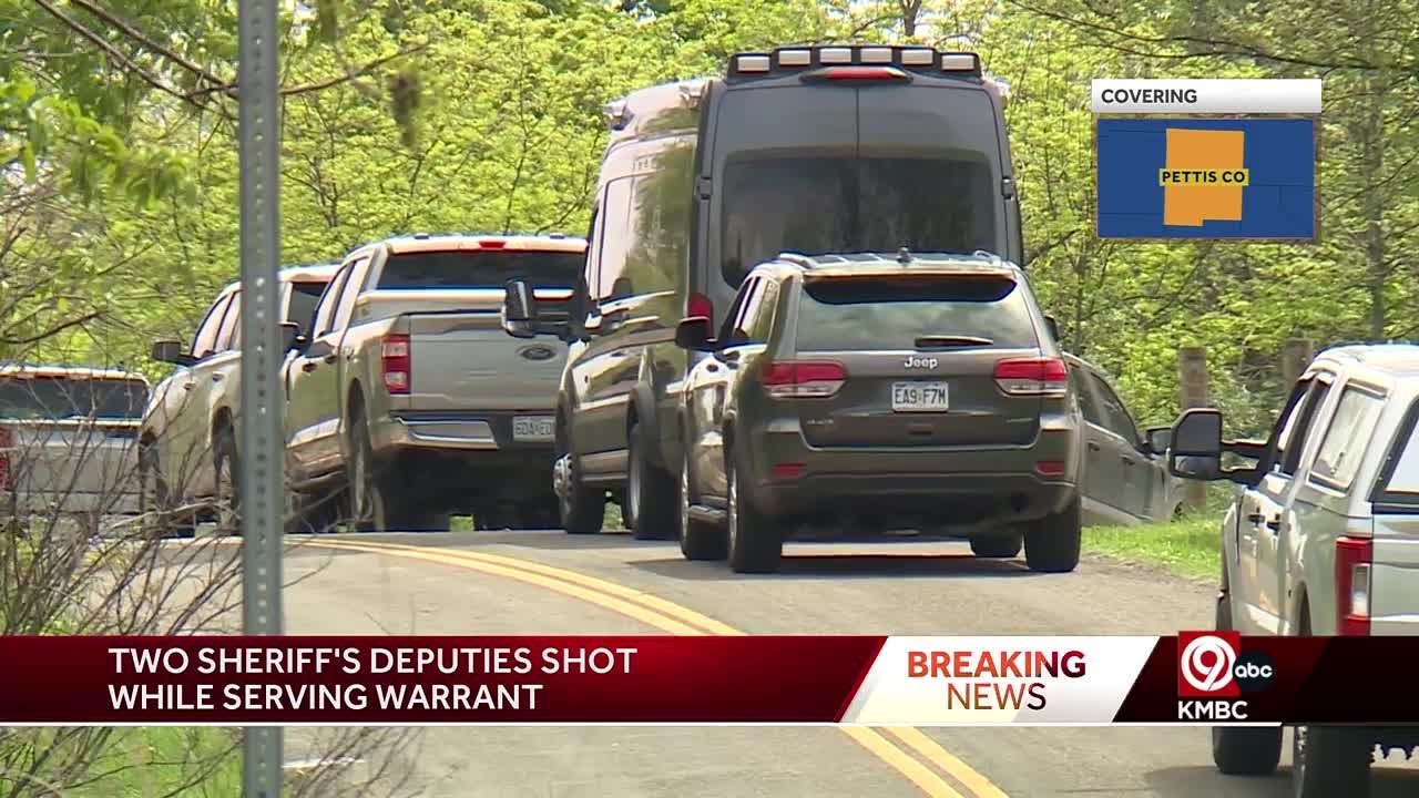 2 Pettis County sheriff's deputies recovering after being shot while serving a warrant