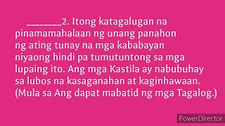 MODULE 6 SANAYSAY AT TALUMPATI (Mga Bahagi ng Sanaysay)