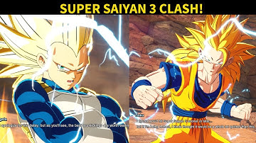 Vegeta vs Goku SSJ3 Clash! 💥⚡| Dragon Ball Sparking Zero DLC 3