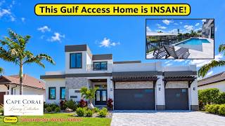 Cape Coral Real Estate | Insane Spacious Gulf Access Home!