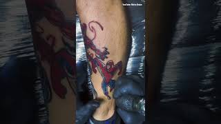 Spiderman,Venom & Carnage “Separation Anxiety” My Tattoo #Tattoo #spiderman #venom #carnage #marvel