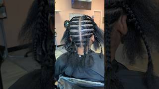 Detailed Parting Tutorial for Knotless Braids. Click the link above for the full tutorial