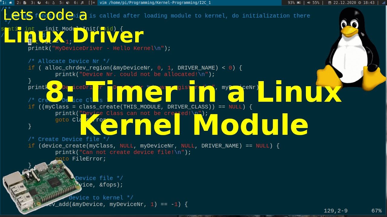 Let's code Linux Driver - 8: Timer a Linux Kernel -