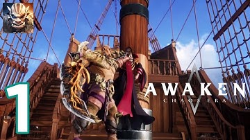 Awaken Chaos Era - Gameplay Walkthrough Part 1 - Intro/Tutorial (iOS, Android)