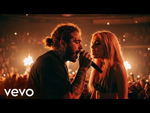 Post Malone Ft Ava Max Crash Into Forever Lyrics Video 
