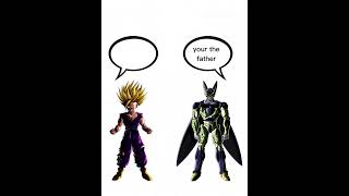 You killed my father! Cell And Gohan #shorts #dbz #anime