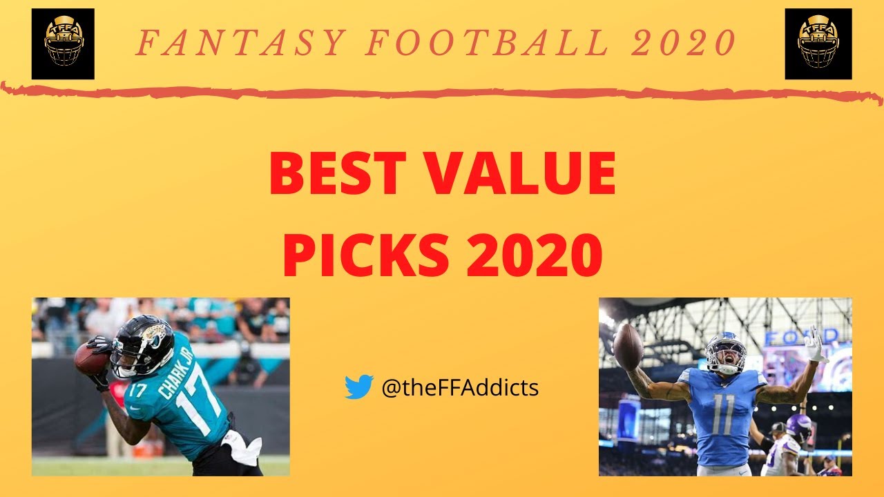 BEST VALUE PICKS TO DRAFT for Fantasy Football 2020 | EP 015 - YouTube