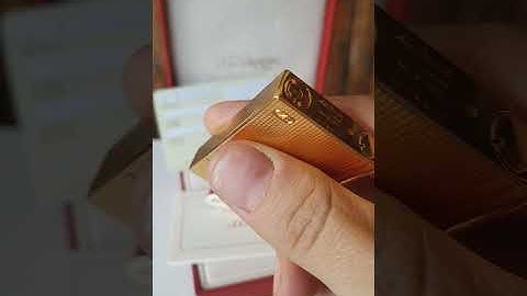 St.Dupont Gatsby Gold Plated