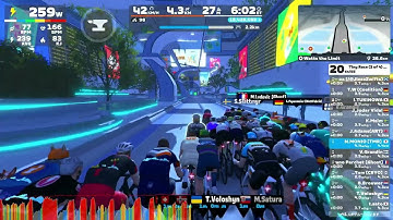 Tiny Race (2 of 4) by Zwift Insider (B) (Z1) on Watts the Limit in New York
