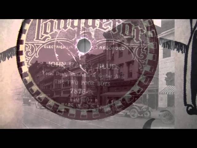 在 YouTube 上觀看「1931 Blues 78 rpm The Two Poor Boys (Joe Evans & Arthur McClain) - John Henry Blues」