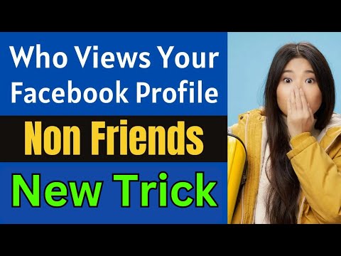 How to See Who Visited your Facebook Profile 2022 | Find Who Views My Facebook Profile Non Friends