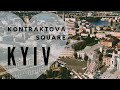 Beautiful Kyiv - Kontraktova Square, 4K Drone video