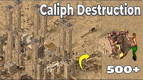 The Caliph Castle is Destroyed By 500+ Tunneler