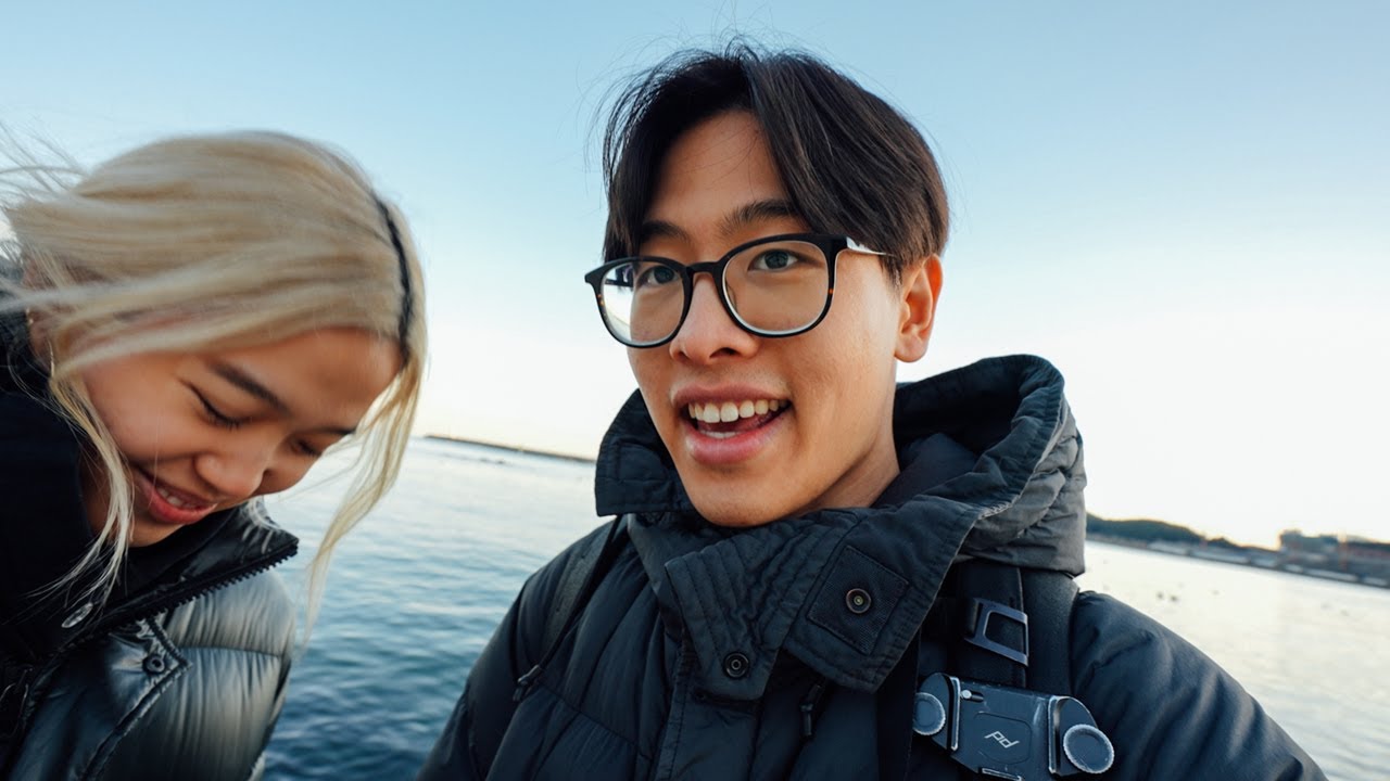 our first time in korea together ❄️, on YouTube