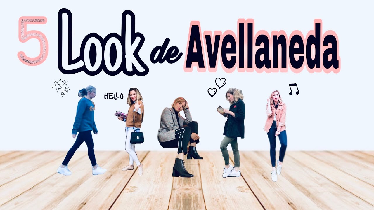 5 OUTFITS CON PRENDAS DE LA AV. AVELLANEDA!!! - YouTube