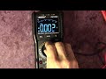 MESTEK DM100C Multimeter Test and Review after 5 weeks of daily use