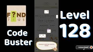 Code Busters Level 128 Walkthrough 🧩 | All Puzzle Solutions| Solutionguruji