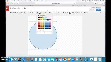 Google Drawing Tutorial - Venn Diagram