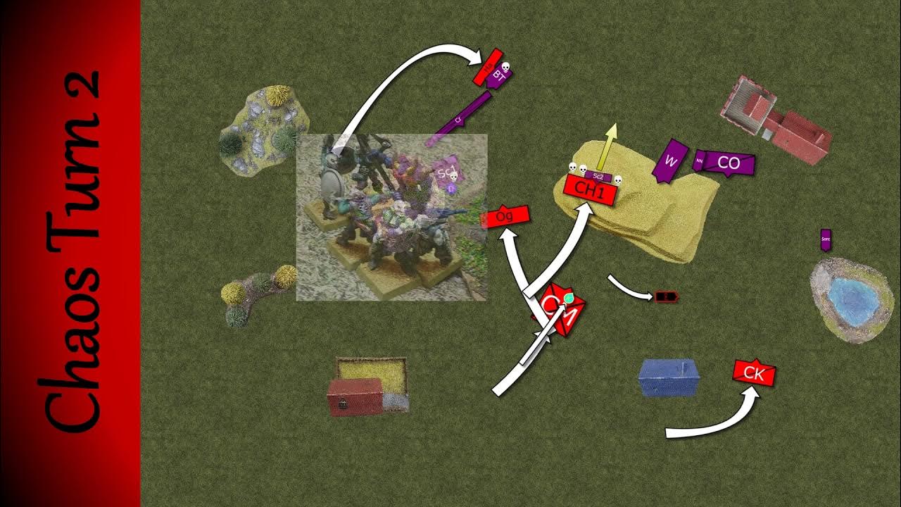 Battle Report Dark Elves vs Chaos Warhammer Fantasy Battles 5th edition YouTube