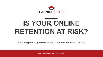 Identifying and Supporting At Risk Students - Webinar