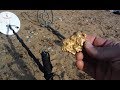 5.4 oz Gold Nugget test - Garrett ATX vs Minelab GPX 5000