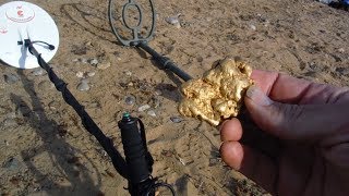 : 5.4 oz Gold Nugget test - Garrett ATX vs Minelab GPX 5000