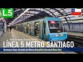 Viaje LINEA 5 METRO DE SANTIAGO COMPLETA, Plaza de Maipú - Vicente Valdés | Ando en Metro