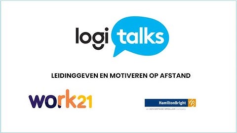 LogiTalks- Leidinggeven en motiveren op afstand