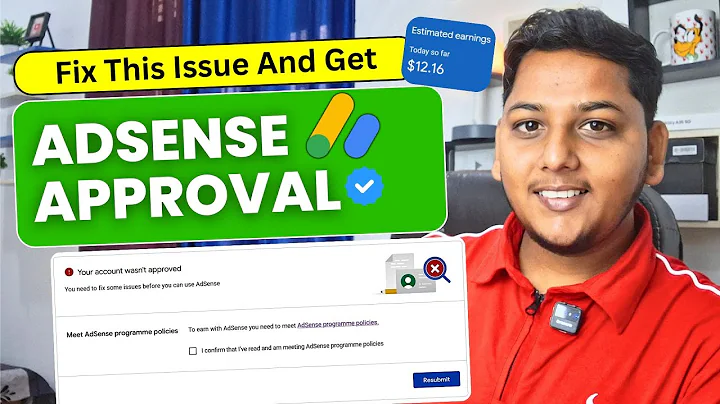 Fix Your Account Wasn't Approved Error And Get Google AdSense Approval