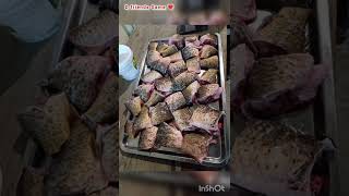 Готовим свежую рыбу ??? на костре ? ?? #популярное #рекомендации #рыба