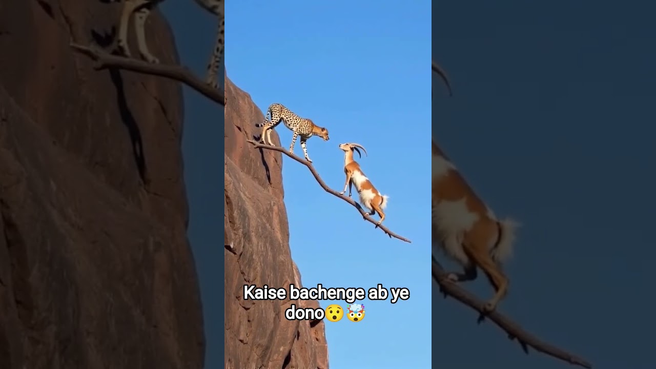 Cheetah vs Goat 