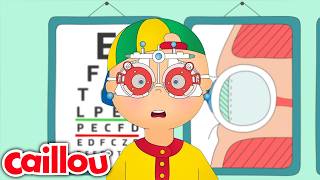 Caillou en el optometrista | Caillou Español - WildBrain | Caricaturas para niños