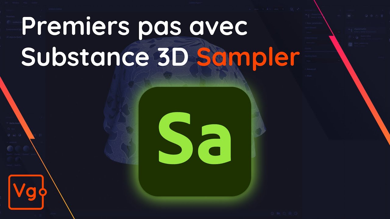 (🇫🇷) Premiers pas avec Substance 3D Sampler (La Pause Café CGVinny #8)