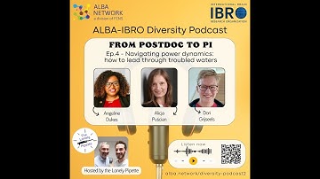 ALBA-IBRO Diversity Podcast - Ep.4 - Navigating power dynamics:  how to lead through troubled waters
