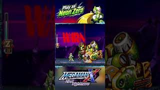 Mega Man X: Viral Nightmare - Cheat Code to play as Neon Zero #shorts #megamanxviralnightmare