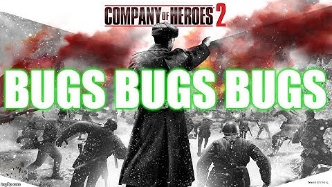 Company Of Heroes 2 Bug