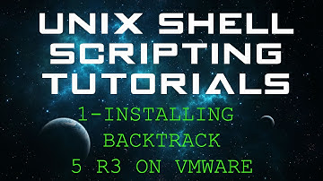 Unix Shell Scripting Tutorials - 1 - Installing BackTrack 5 R3 on VMware Player