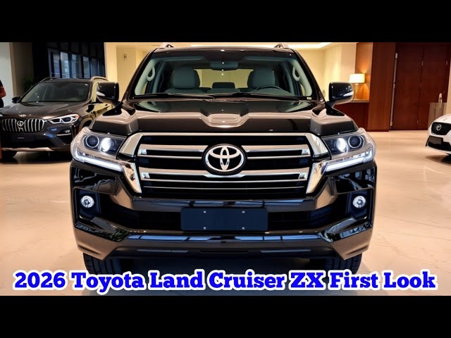 2026 Land Cruiser ZX | Luxury SUV with Off-Road Power | Full