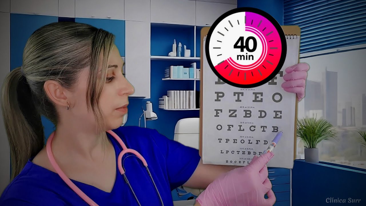 Clínica ASMR | Revisión Clínica anual y laboral | 2x1 Roleplay médico relajante